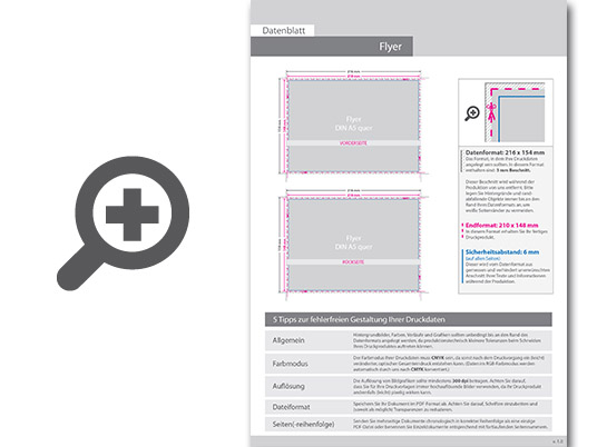 Product Bild multiloft-flyer_din_a5_quer_(21_0_cm_x_14_8_cm)__4_4_farbig_(beidseitiger_druck)