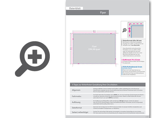 Product Bild multiloft-flyer_din_a8_quer_(7_4_cm_x_5_2_cm)__4_4_farbig_(beidseitiger_druck)